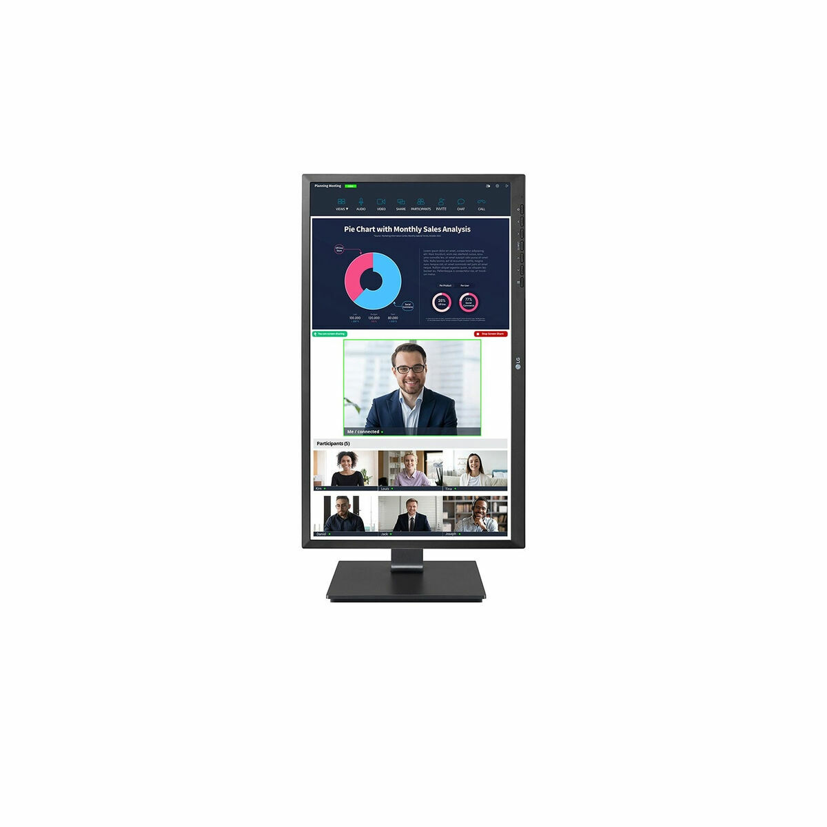 Skjerm LG 24BP75CP-B 24" Full HD
